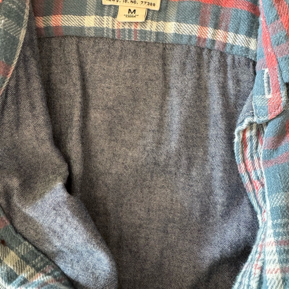 J Crew Plaid Overshirt - 2 Ply Cotton (Soft Lining) - Men’s Medium View 5